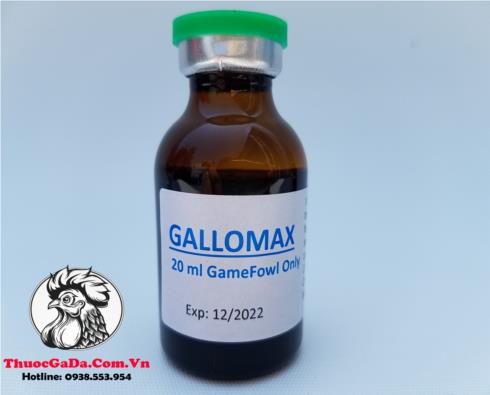 Thuốc Nuôi Gà Đá Gallomax Bổ Sung Vitamin Cung Cấp Năng Lượng Hiệu Quả Nhất Thị Trường Đến Từ Mexico - Chai 5ml